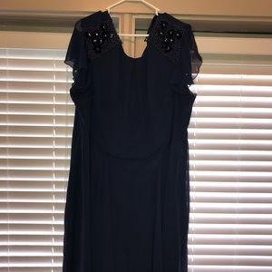 Beautiful blue ASOS Curve dress